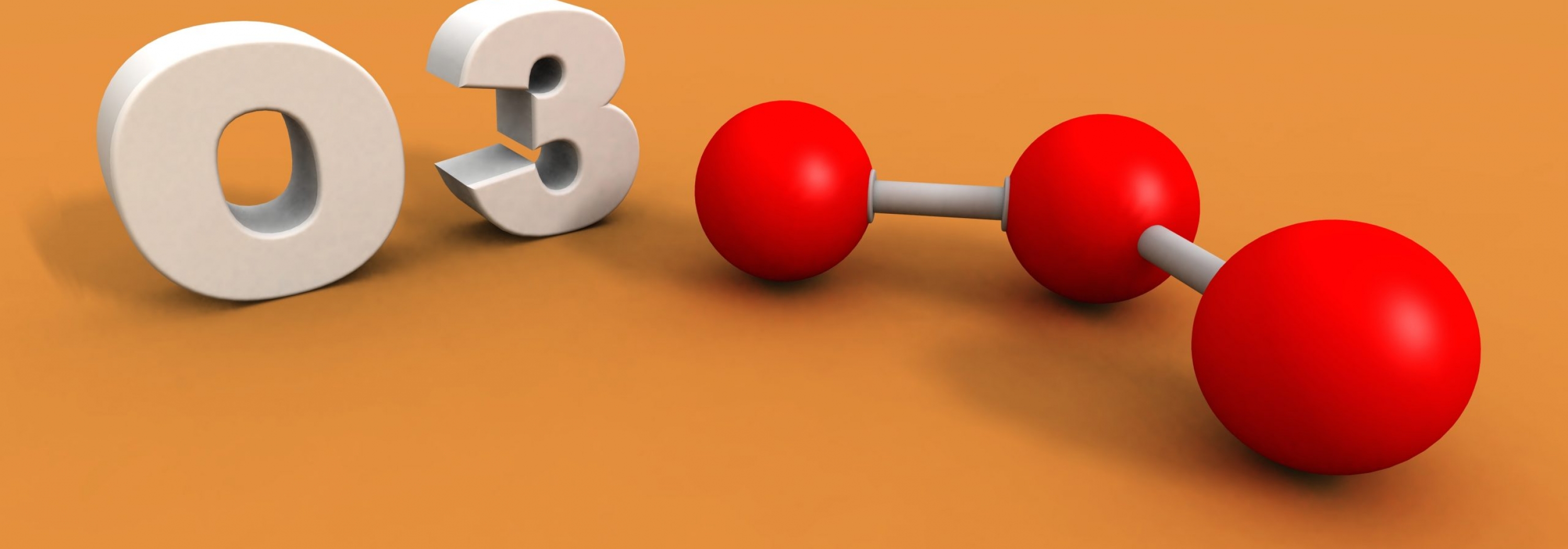 A,3d,Render,Of,An,Ozone,Molecule